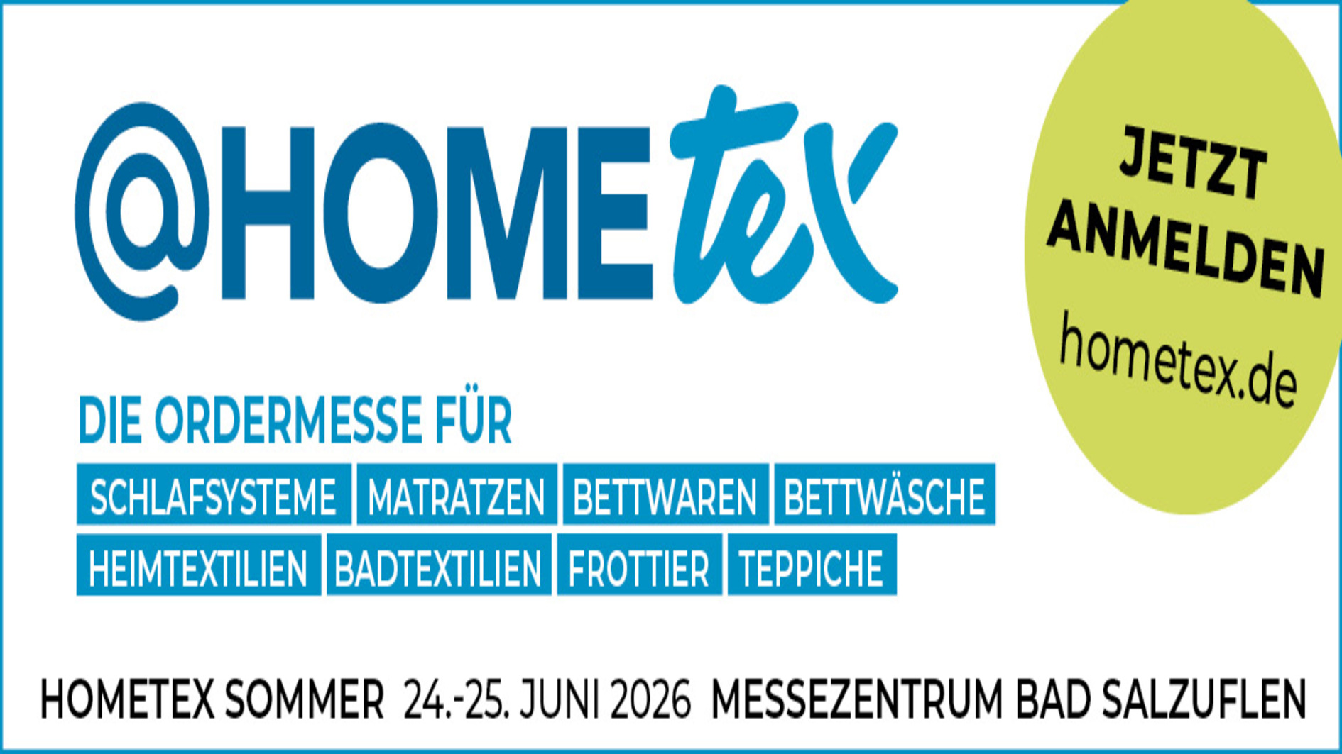 Hometex 2026: Your Essential Guide to Bad Salzuflen's Bedding Trade Show