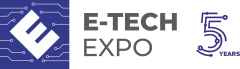 UZ E-TECHEXPO 2026 logo