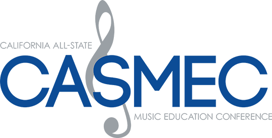 California All-State Music Education Conference logo