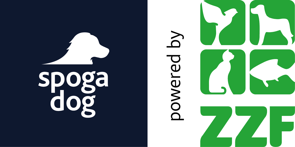 spoga dog powered by Zzf logo