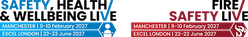 Safety, Health & Wellbeing Live - Fire Safety Live logo