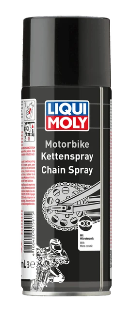 Motorbike Chain Spray white aerosol, article 1591