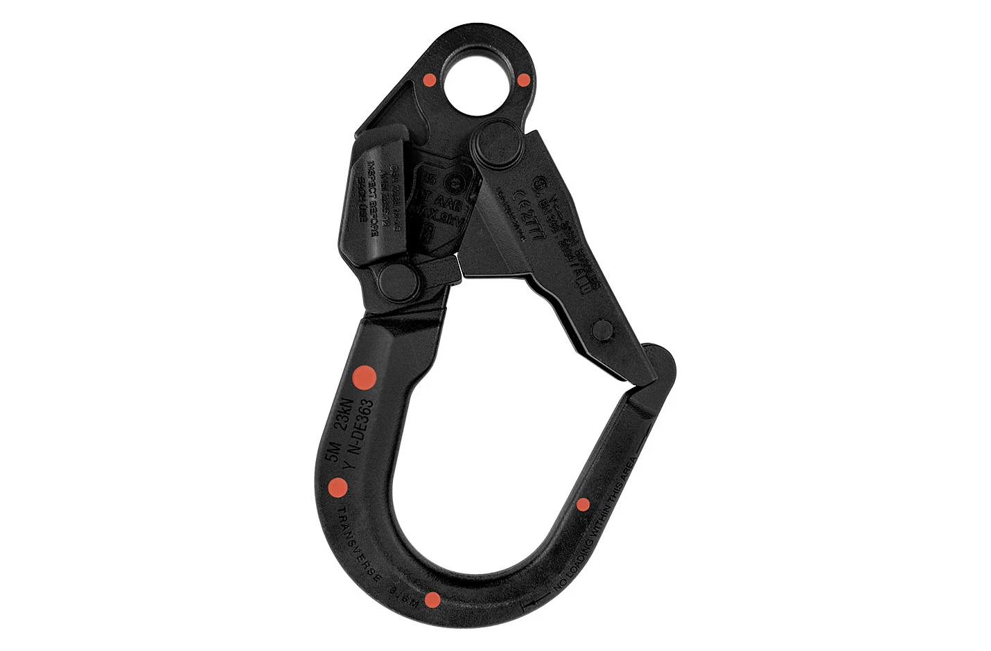 YOKE N-DE363 black overmolded rebar hook