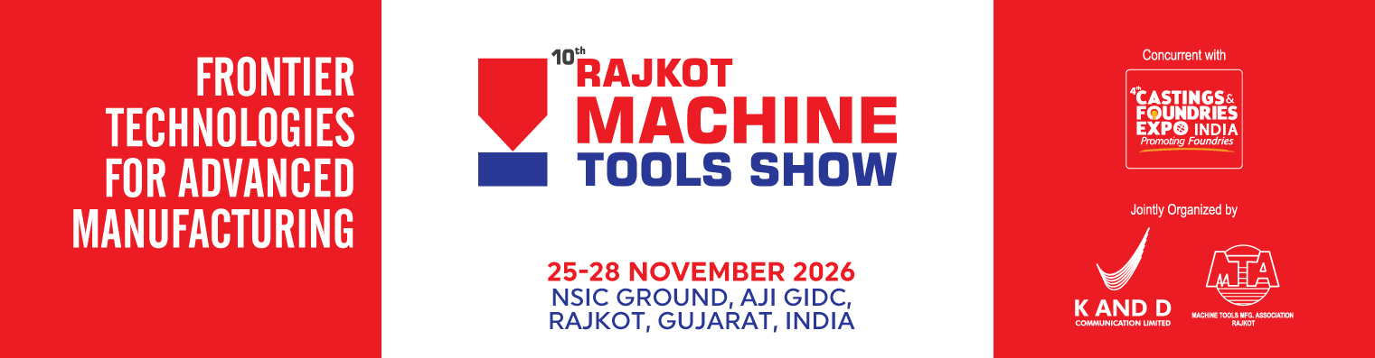 Official INDIA MACHINE TOOLS - NEW DELHI 2027 event branding