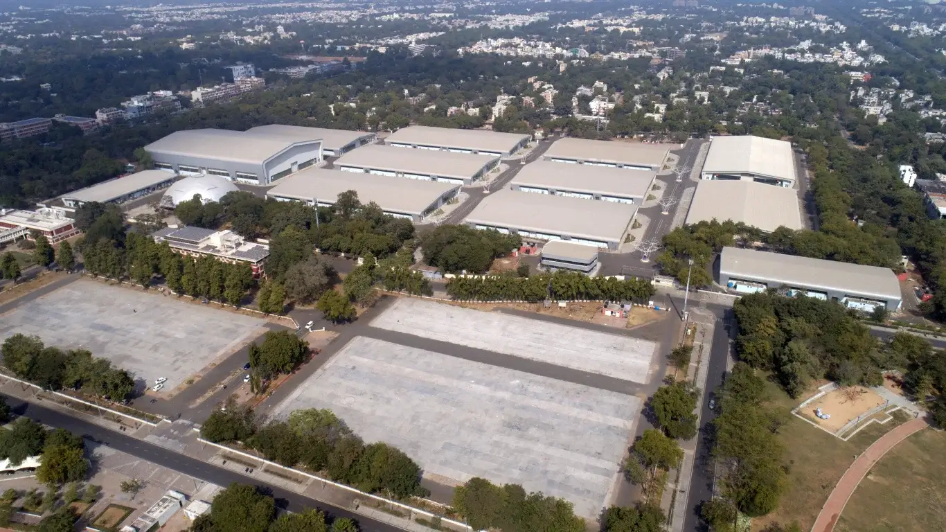 Host venue exterior — INDIA MACHINE TOOLS - NEW DELHI 2027