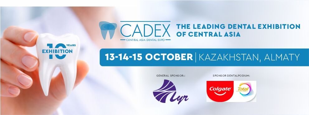 Official CADEX - CENTRAL ASIA DENTAL EXPO 2026 event branding