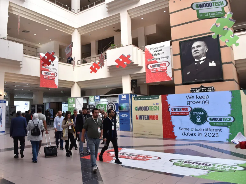 Official imagery from WoodTech, the International Woodworking Machinery, Cutting Tools and Hand Tools Fair