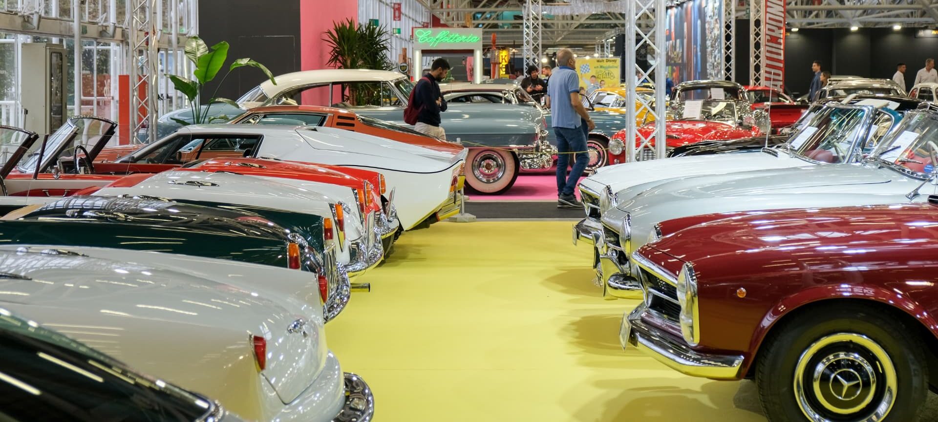 Official AUTO E MOTO D'EPOCA 2026 event branding