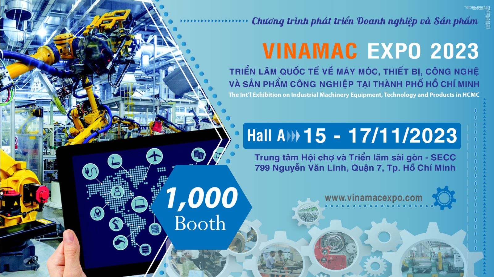 Hình ảnh chính thức từ VINAMAC EXPO 2026