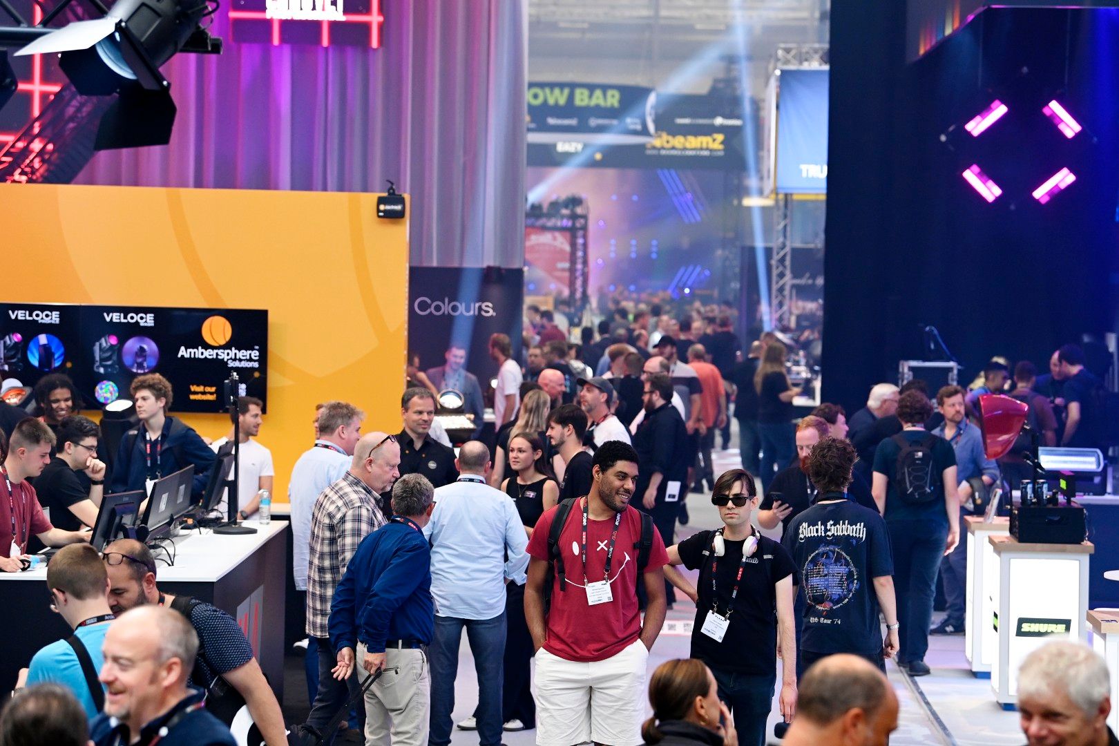 PLASA Show 2025 - product demonstration.