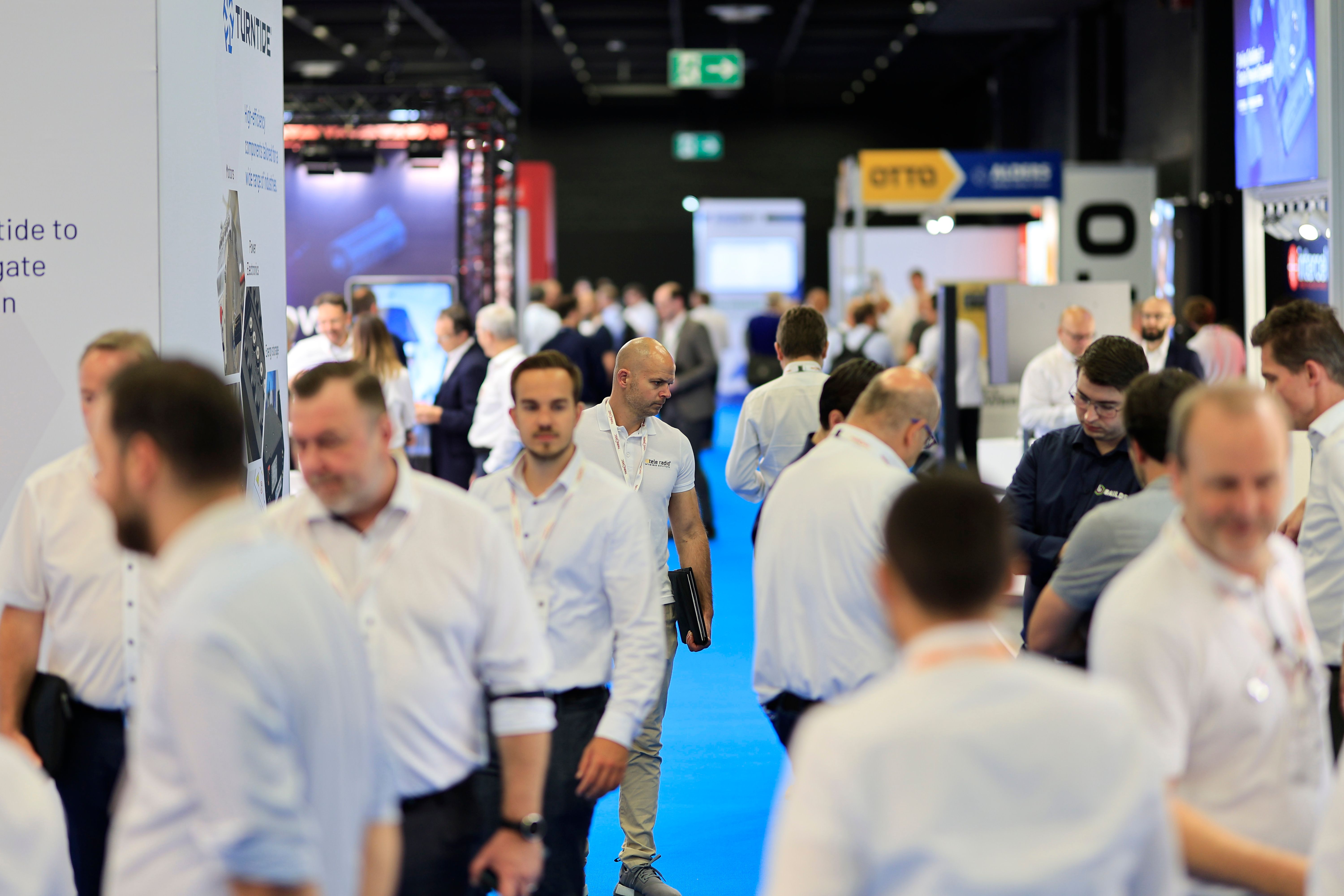 Exhibition floor on day one of iVT Expo 2025.