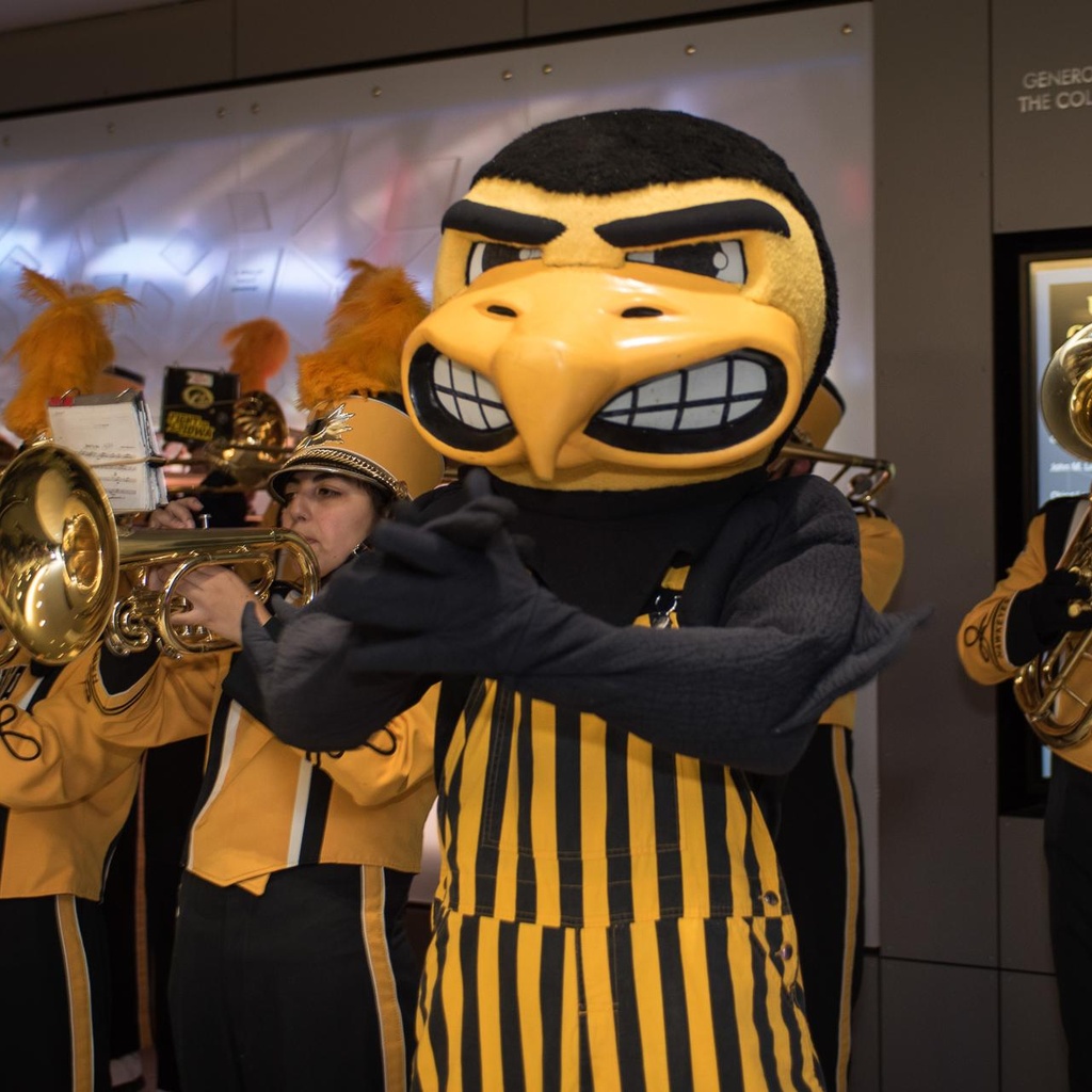 Official imagery from Homecoming at Iowa