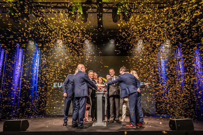 Europort 2025'in Rotterdam Ahoy'daki açılış anı.