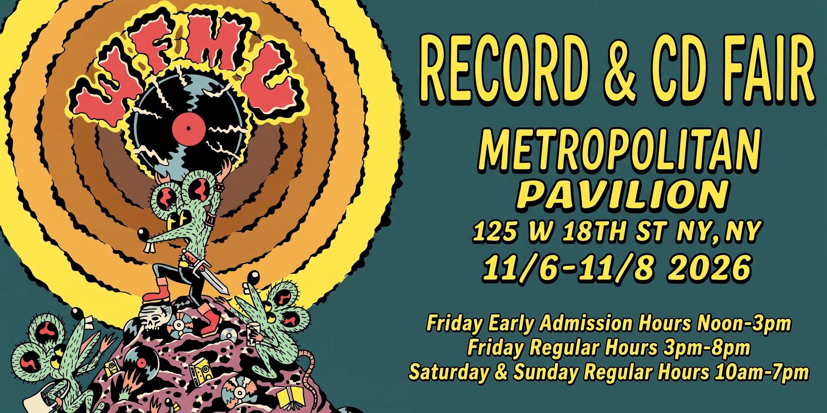Official imagery from WFMU Record Fair