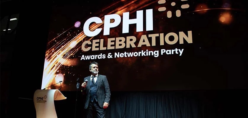 CPHI Frankfurt 2025 evento di networking Celebration e Pharma Awards.