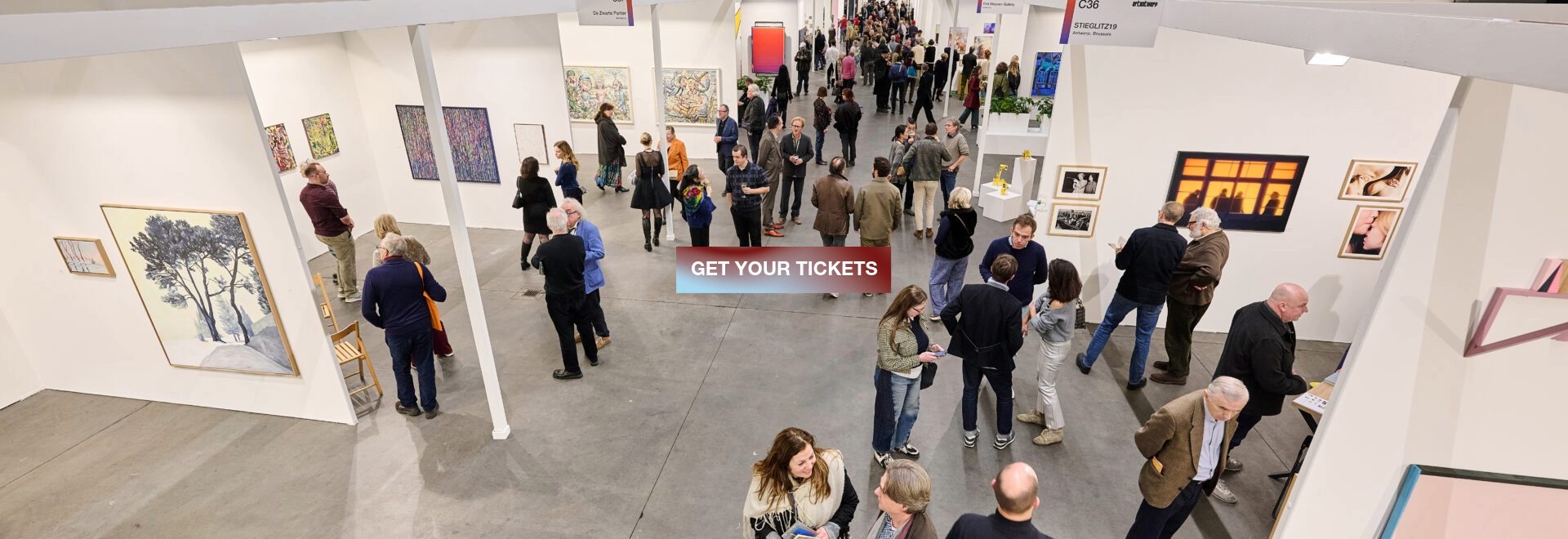 Official imagery from Art Antwerp