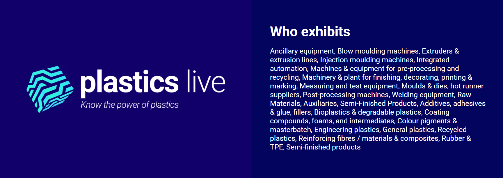 Official imagery from Plastics Live Ireland