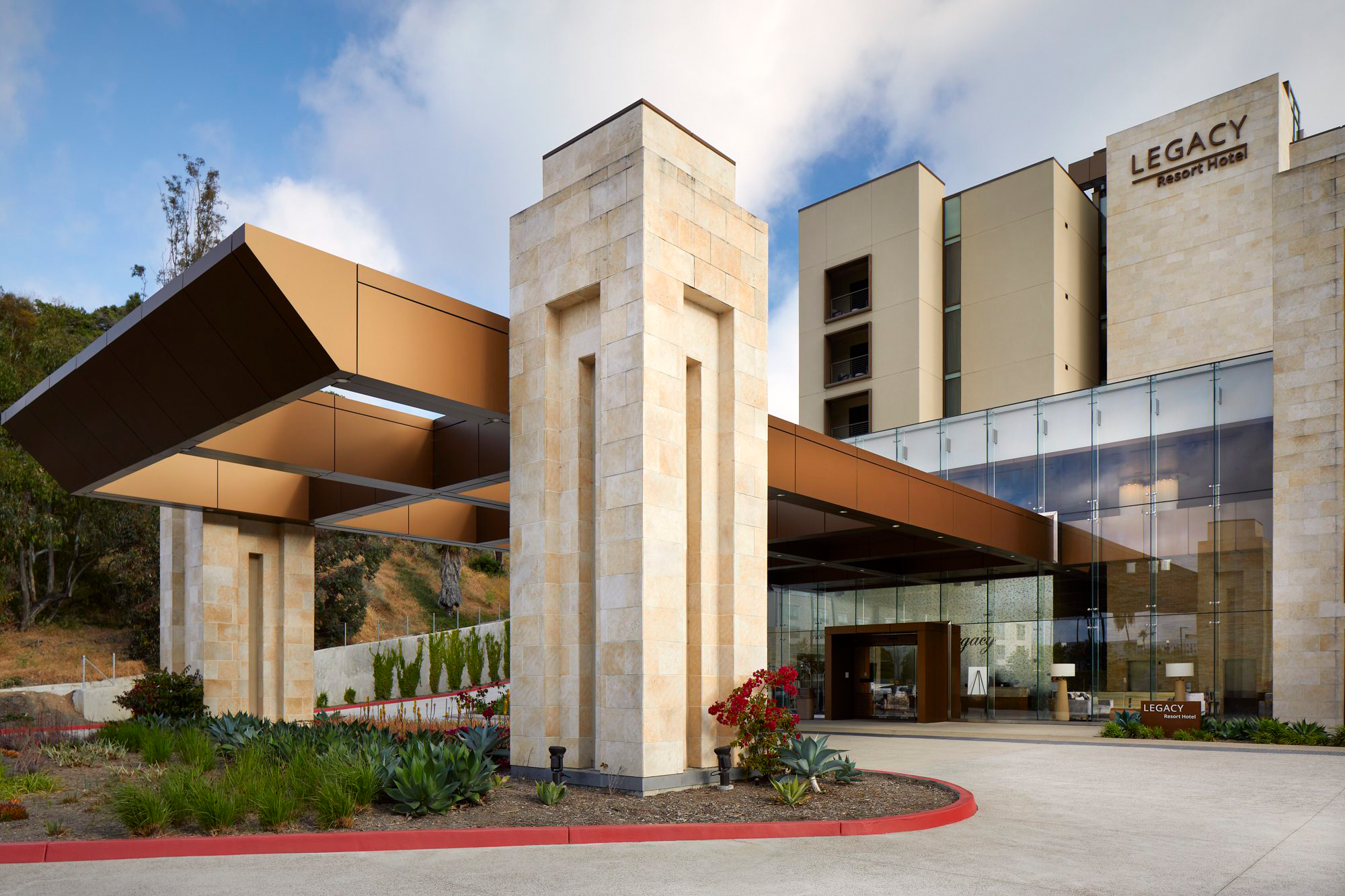 Host venue exterior — Plant & Animal Genome Conference