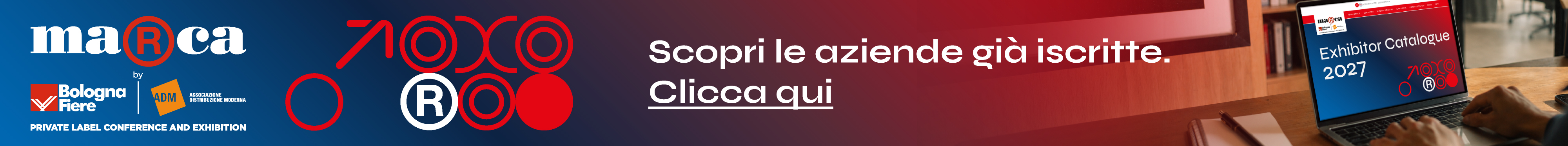 Immagini ufficiali di MARCA by BolognaFiere & ADM 2027