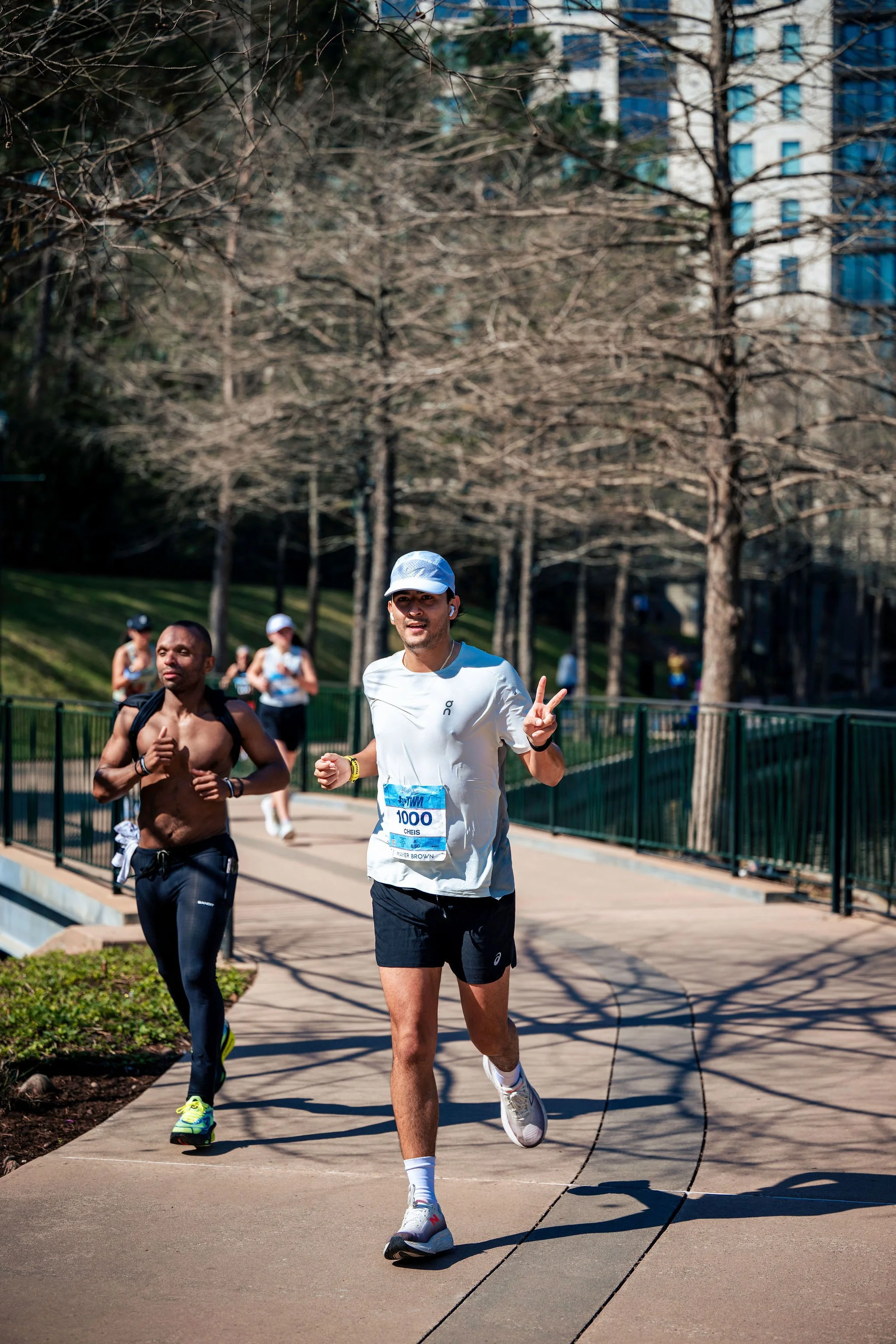 Official imagery from The Woodlands Marathon
