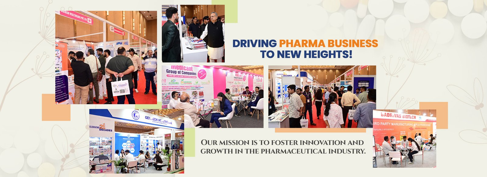 Official imagery from Indian Fharma Fair - IFF