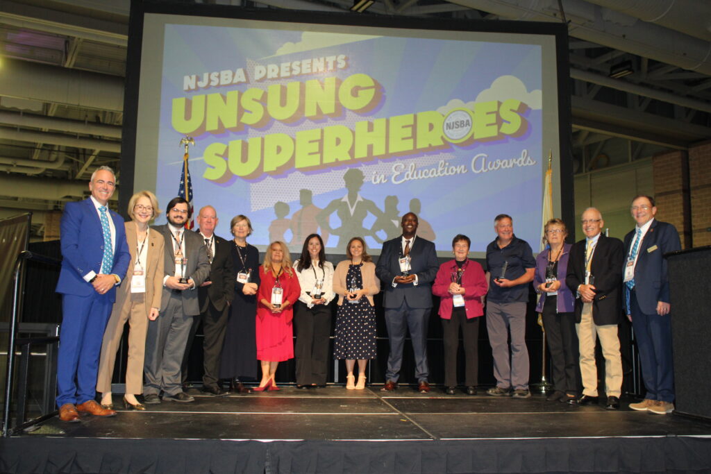 Unsung Superheroes in Education awards presentation at Workshop 2025.