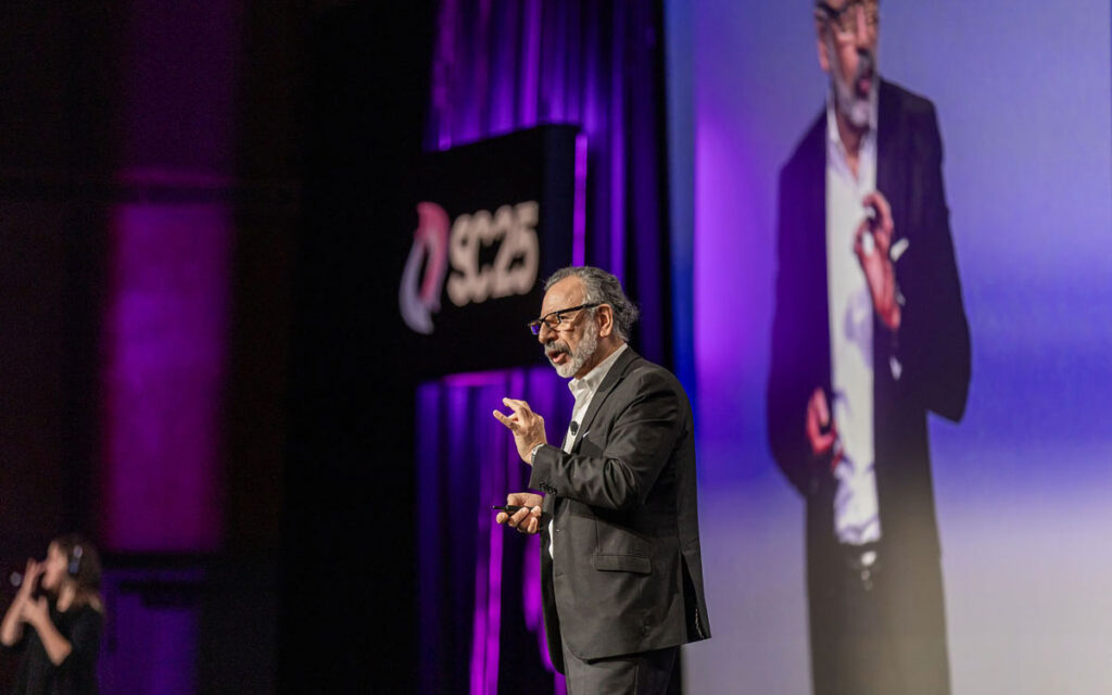 SC25 keynote session.