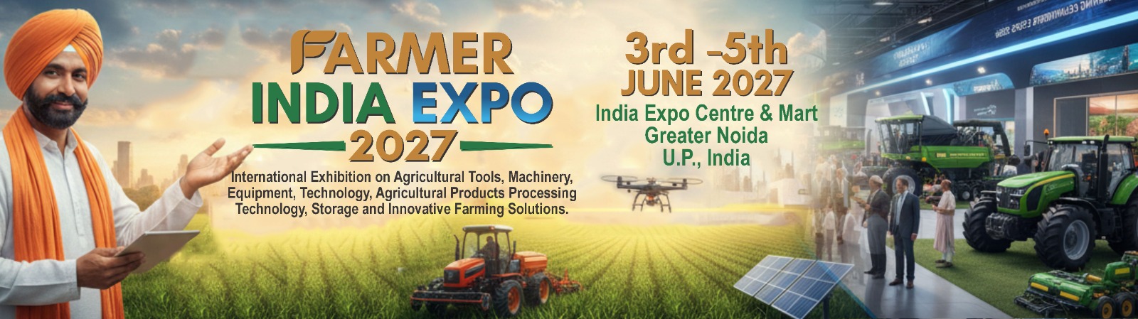 Official imagery from Farmer India Expo