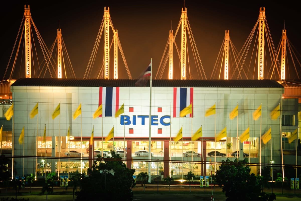 Host venue exterior — METEC Southeast Asia