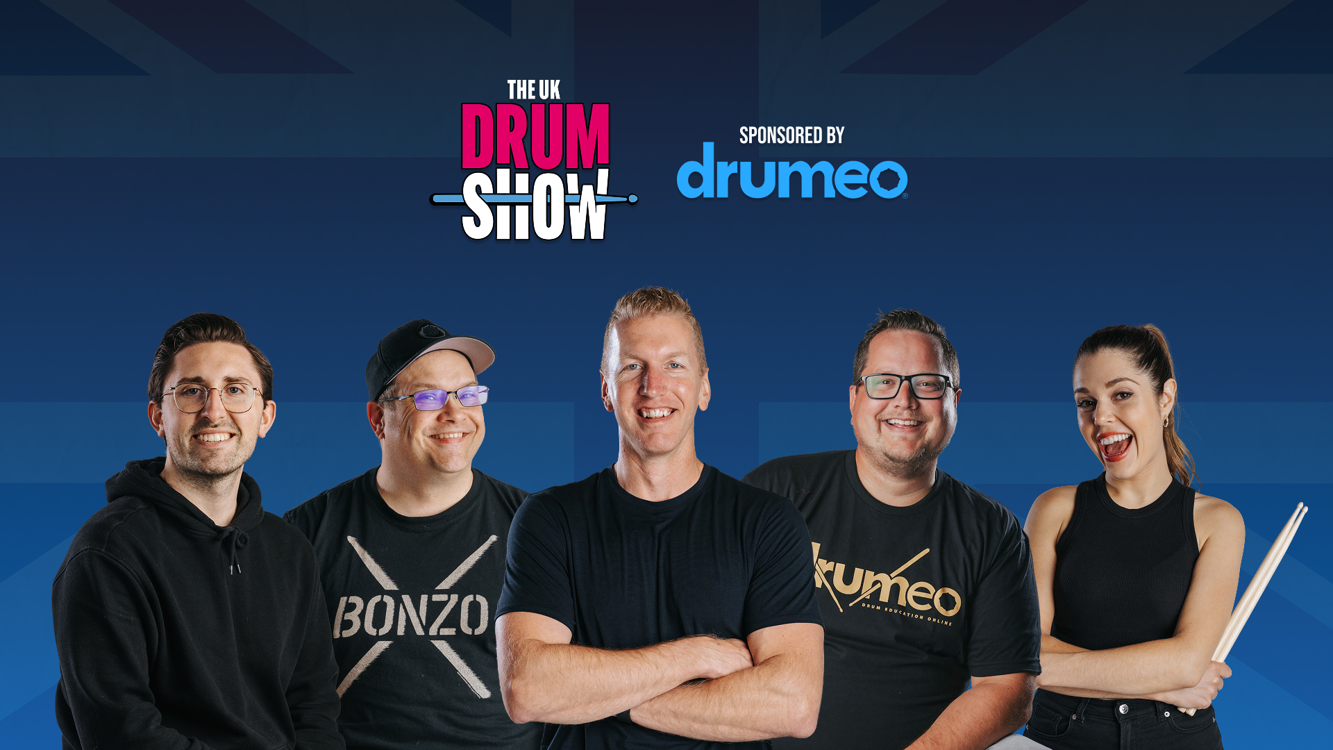 Official UK Drum Show 2026 event branding