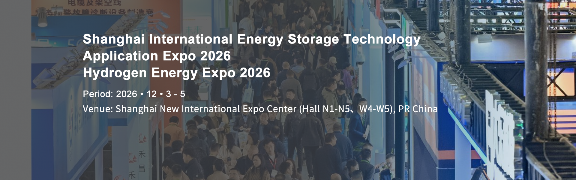 ES Shanghai - Shanghai International Energy Storage Technology Application Expo & Hydrogen Energy Expo 的官方活动品牌形象