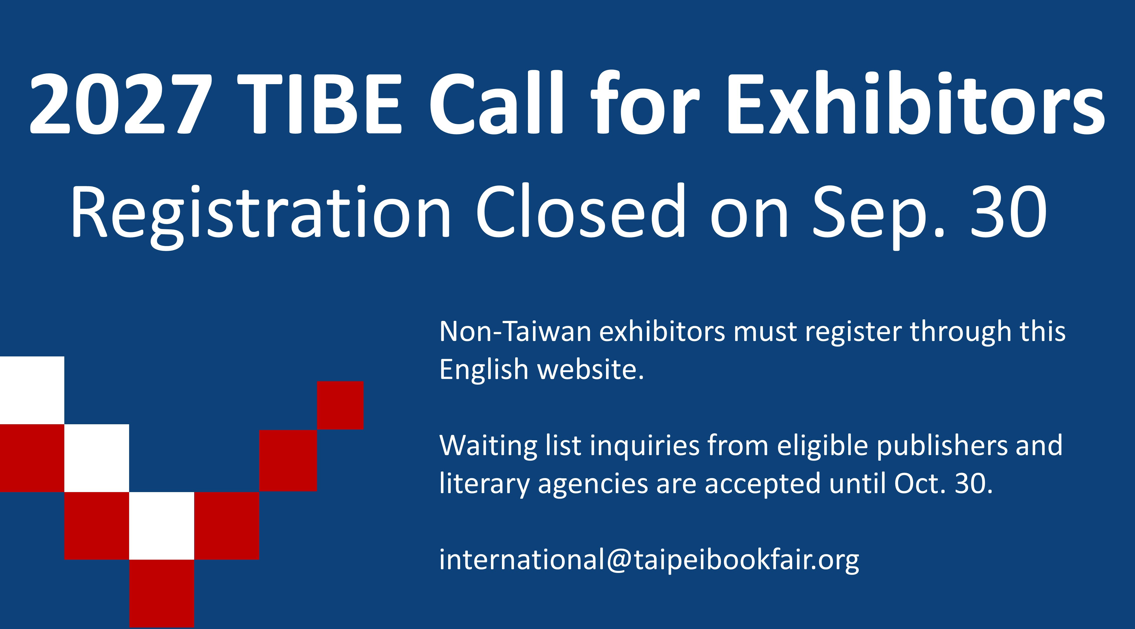 Official imagery from Taipei International Book Exhibition - TiBE