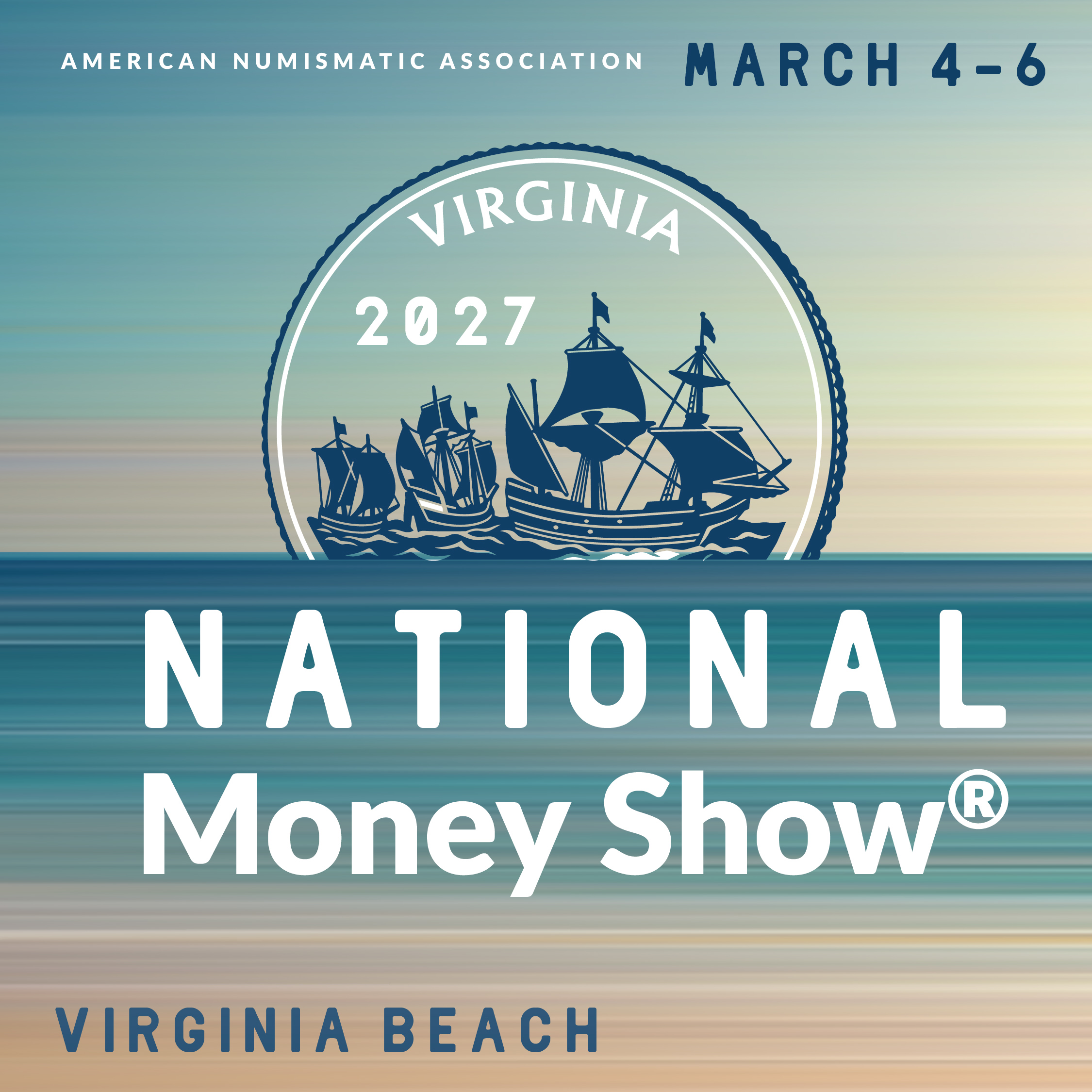 Official American Numismatic Association National Money Show event branding
