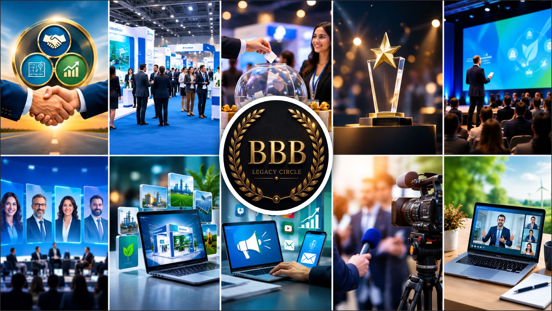 Official BBB Expo - BIOENERGY, BIOGAS, BIOFUEL - International Summit & Expo on Bioenergy Value Chain event branding