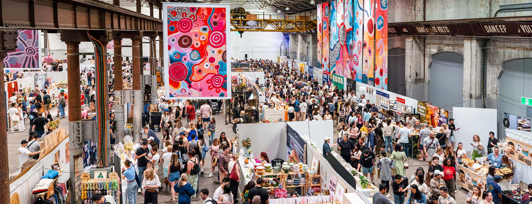 Official imagery from The Big Design Market Melbourne