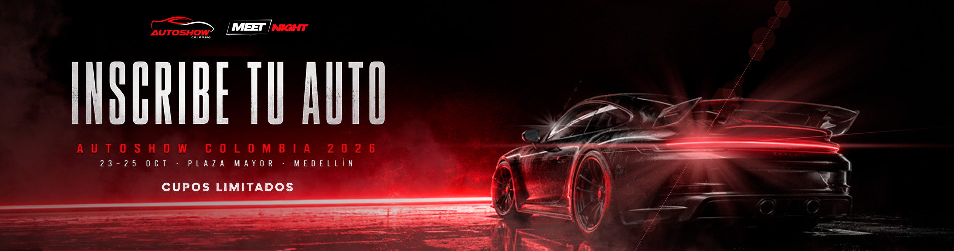 Official imagery from Autoshow Colombia Medellin