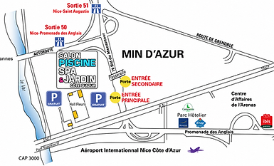 SALON PISCINE, SPA ET JARDIN CÔTE D'AZUR 2026 logo