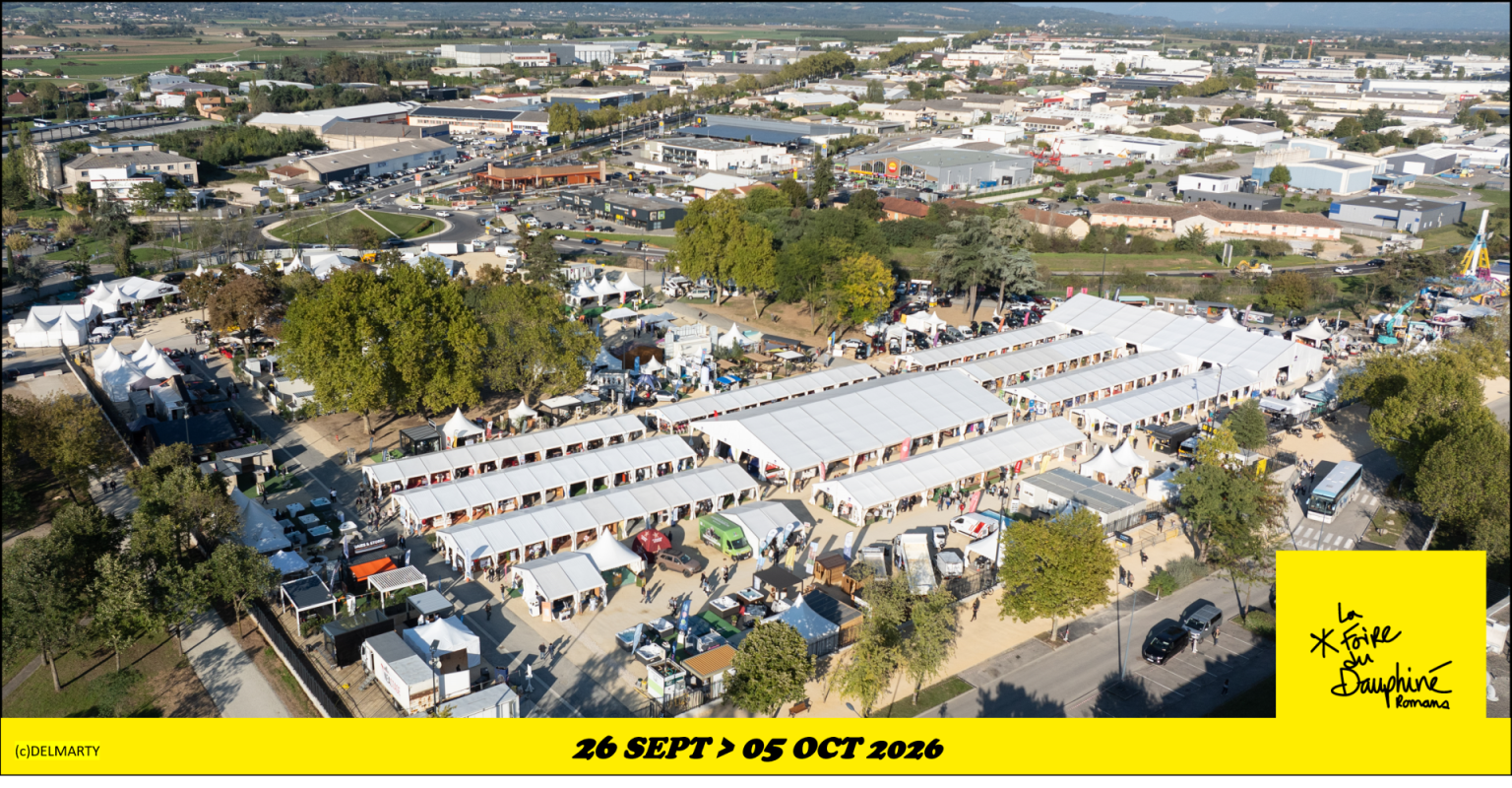 Official FOIRE DU DAUPHINÉ - ROMANS 2026 event branding