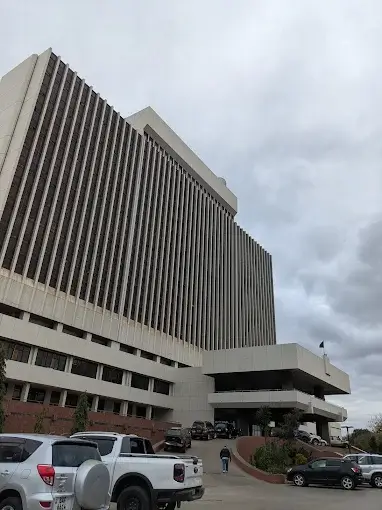 Host venue exterior — POWER & ELEC ZAMBIA 2026