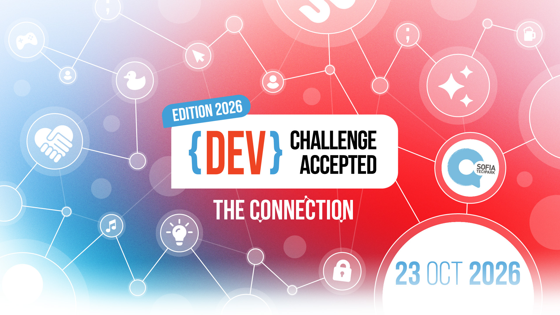 Official DEV: Challenge Accepted 2026 event branding