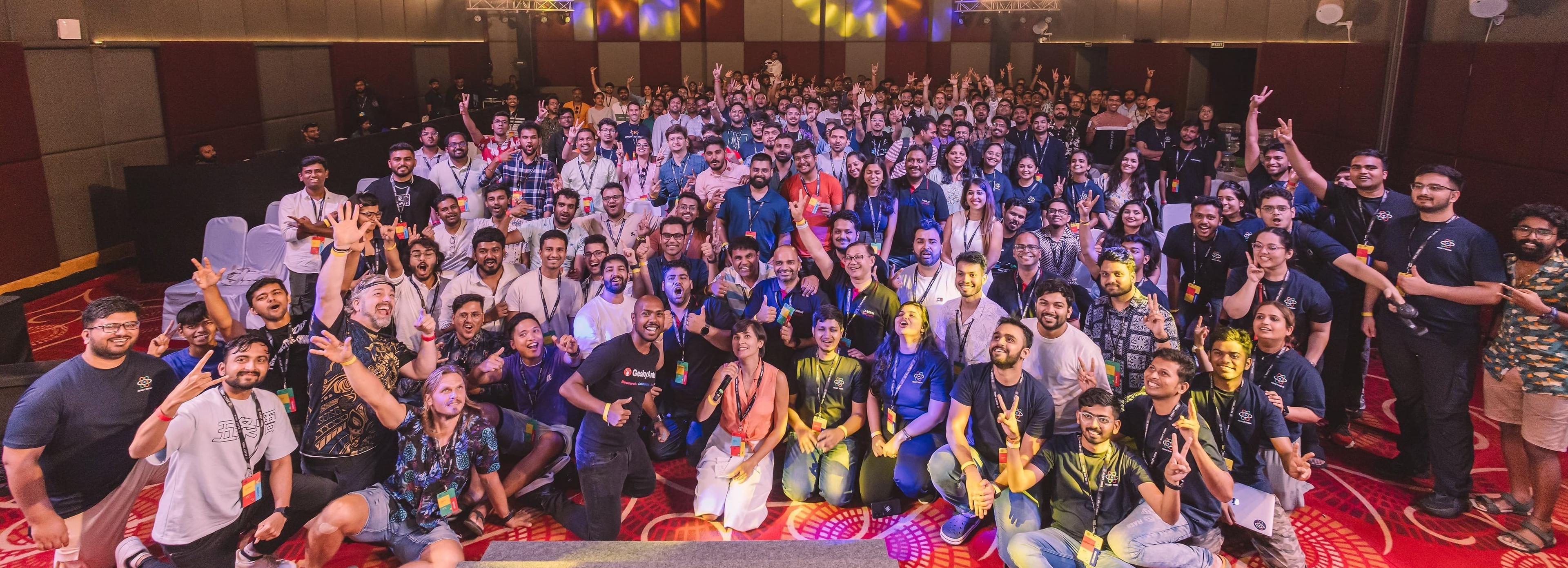 Official imagery from React India 2026