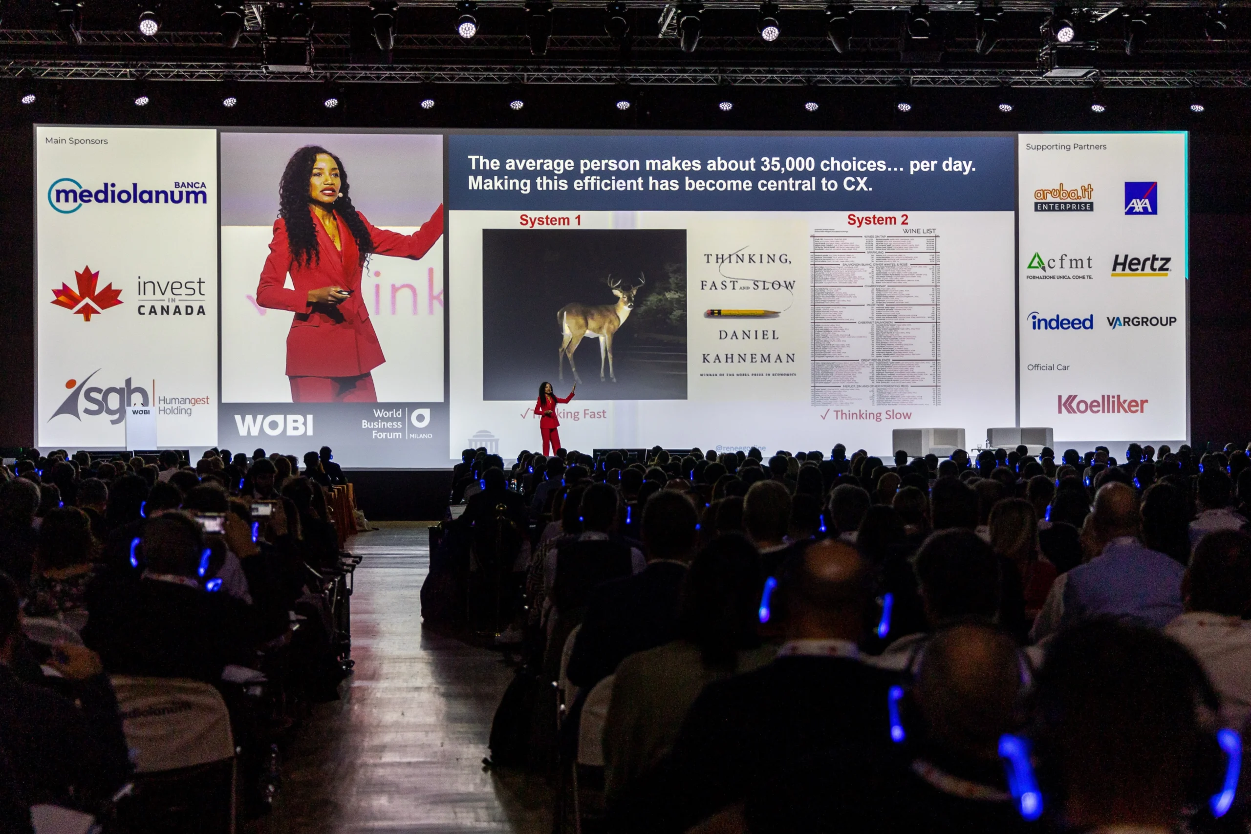 Official imagery from World Business Forum Milano