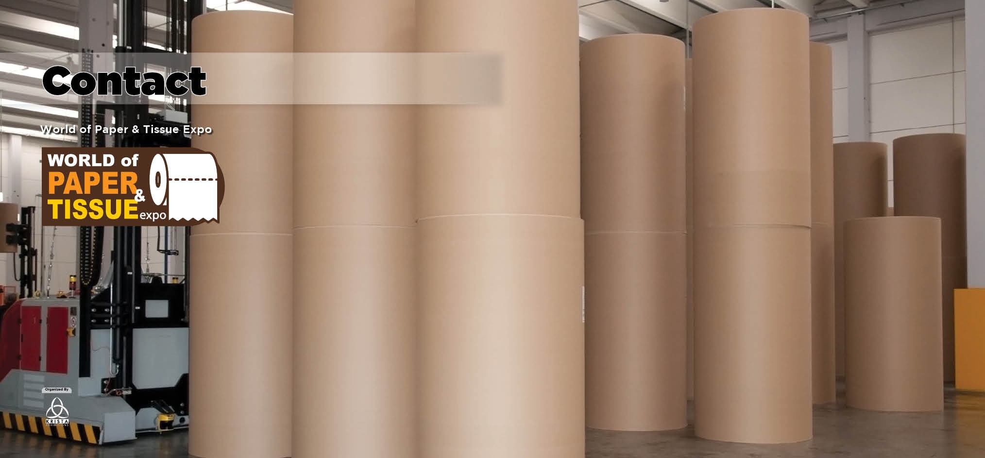 Official World Of Paper & Tissue Expo 2026 event branding