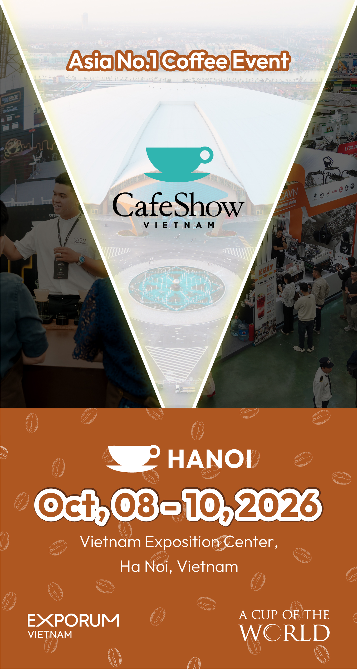 Nhận diện sự kiện chính thức Cafe Show Vietnam Hanoi 2027
