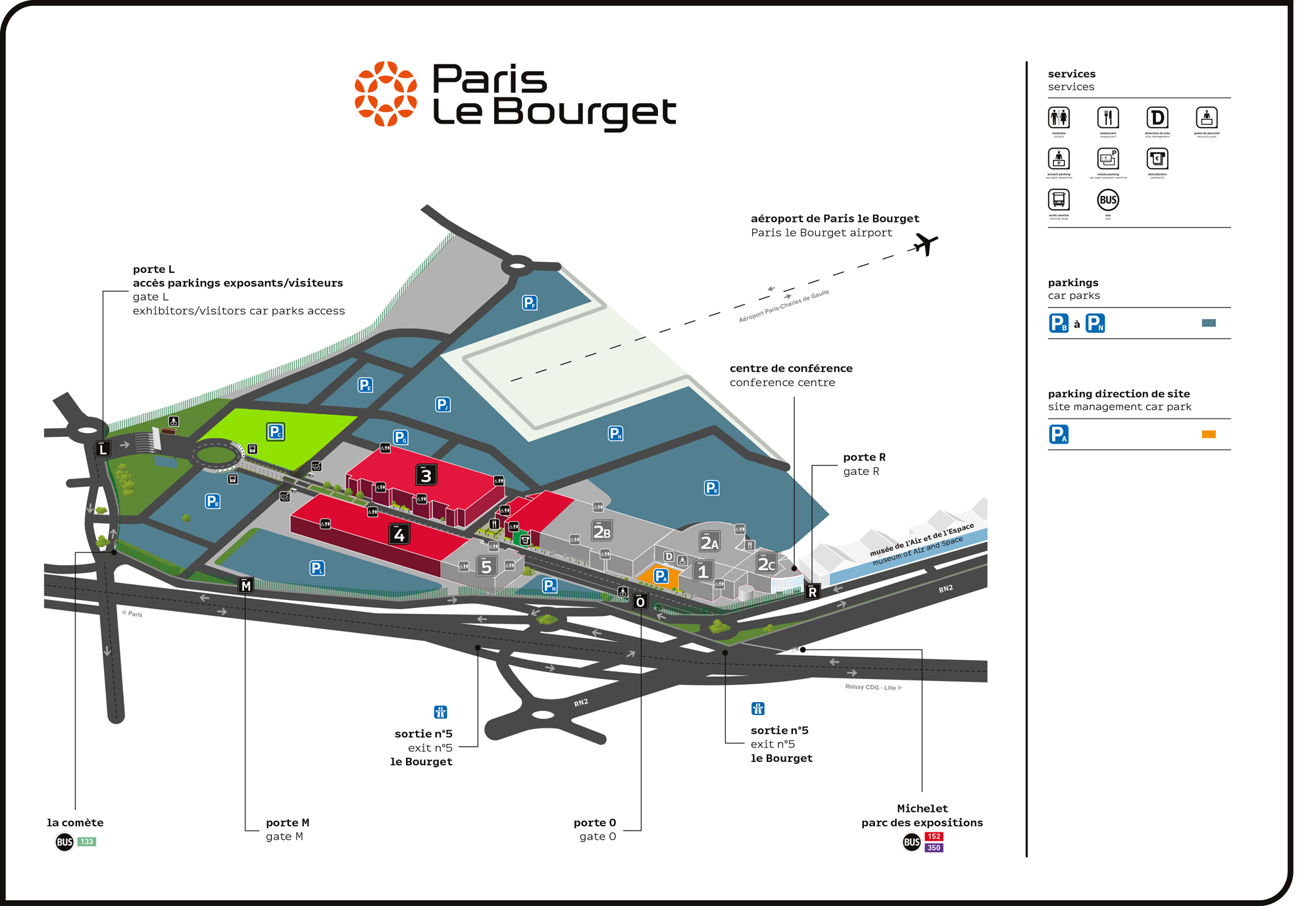 Extérieur du lieu hôte — Apparelsourcing Paris Winter 2027