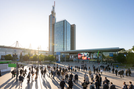 Offizielle Bildaufnahmen von EMO Hannover 2027