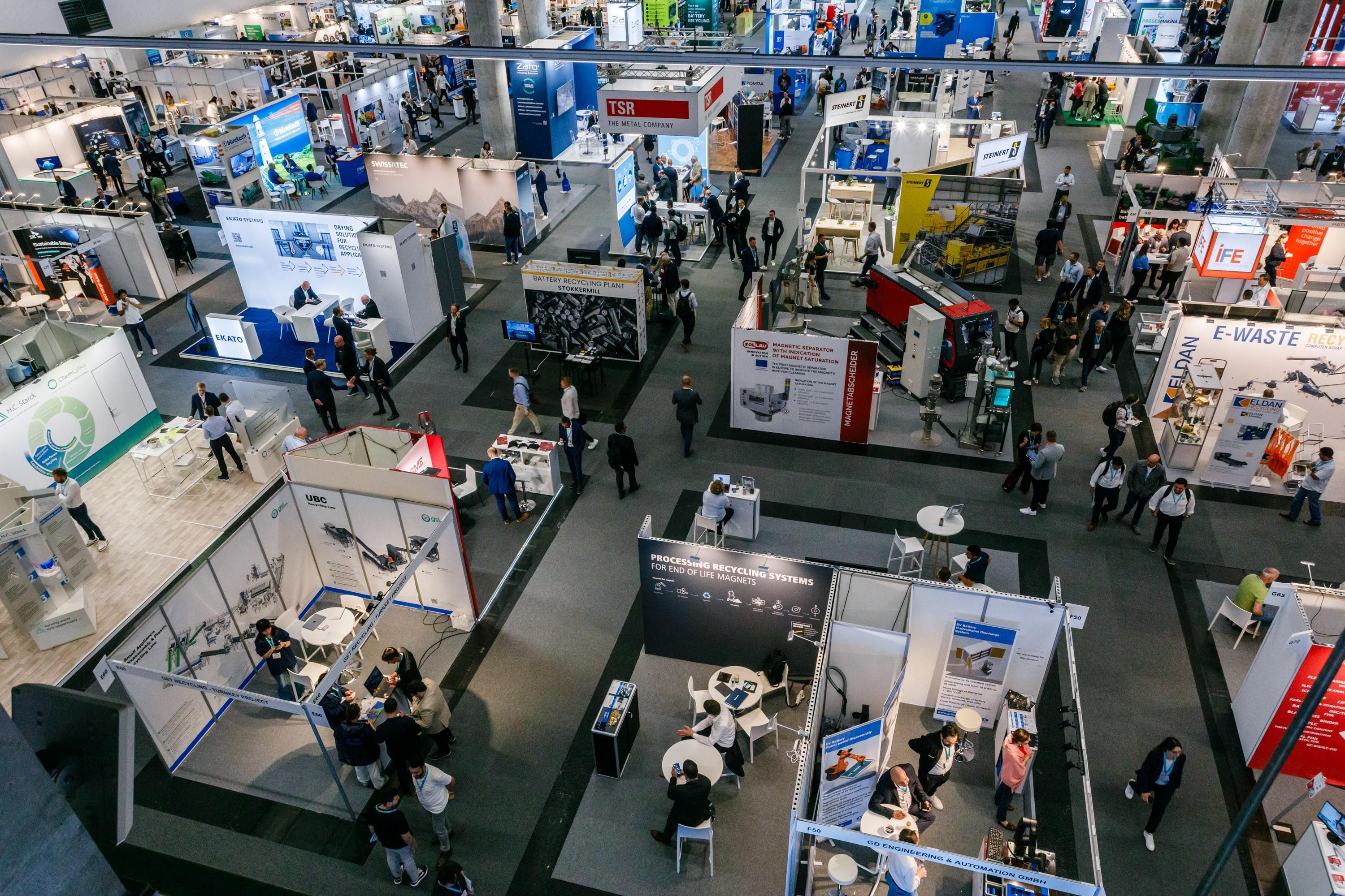 Official imagery from Critical Minerals & Materials Exhibitor List