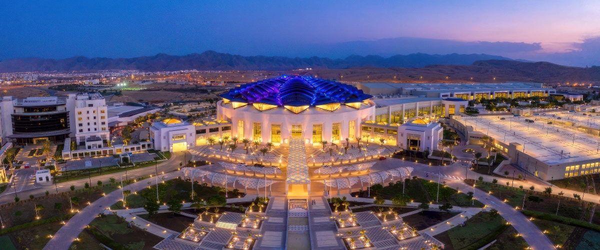 Host venue exterior — LogistEx Expo