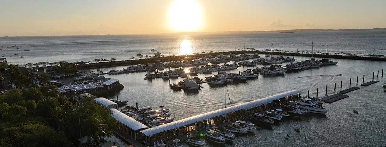 Official Salvador Boat Show event branding