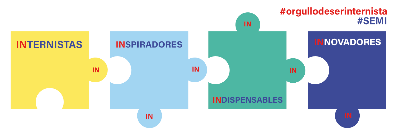 Official National Congress of the Spanish Society of Internal Medicine (SEMI) event branding